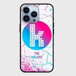 Чехол для iPhone 13 Pro The Killers neon gradient style