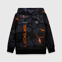 Детская толстовка 3D Lexus - плиты с эффектом свечения