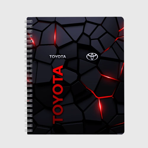 Тетрадь Toyota - плиты с эффектом свечения