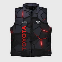 Мужской жилет утепленный 3D Toyota - плиты с эффектом свечения