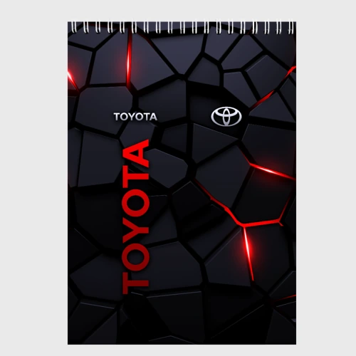 Скетчбук Toyota - плиты с эффектом свечения