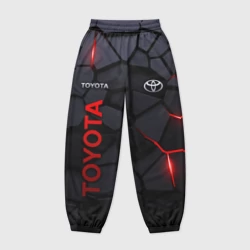 Женские джоггеры оверсайз 3D Toyota - плиты с эффектом свечения