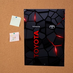 Постер Toyota - плиты с эффектом свечения - фото 2