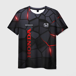Honda - плиты с эффектом свечения – Мужская футболка 3D с принтом купить со скидкой в -26%