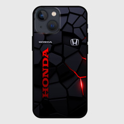 Чехол для iPhone 13 mini Honda - плиты с эффектом свечения