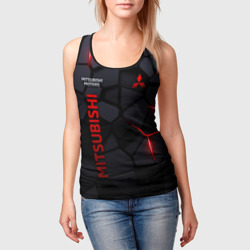 Женская майка 3D Mitsubishi - плиты с эффектом свечения - фото 2