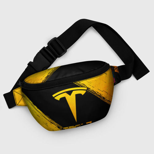 Поясная сумка 3D Tesla - gold gradient - фото 6