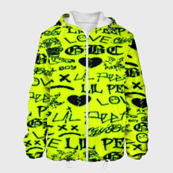 Мужская куртка 3D Lil peep кислотный стиль
