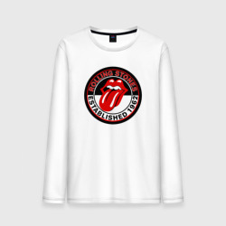 Мужской лонгслив хлопок Rolling Stones established 1962