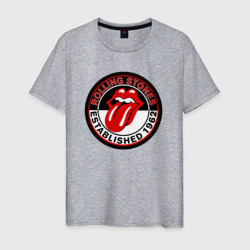 Мужская футболка хлопок Rolling Stones established 1962