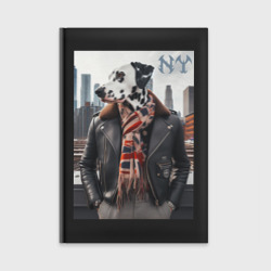 Ежедневник The dalmatian is a fashionista in New York