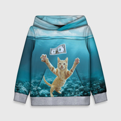 Детская толстовка 3D Nirvana  Cat 