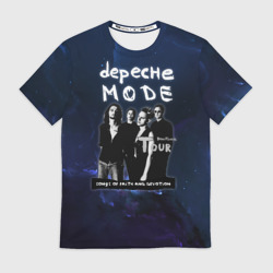Мужская футболка 3D Depeche Mode - Devotional тур
