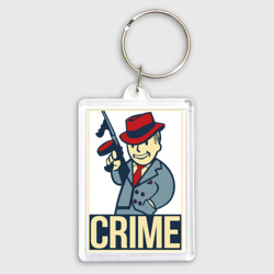 Брелок прямоугольный 35*50 Vault crime 