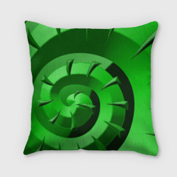 Подушка 3D Зеленая раковина