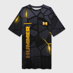 Платье-футболка 3D Hummer - плиты с эффектом свечения