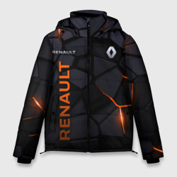 Мужская зимняя куртка 3D Renault - плиты с эффектом свечения