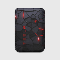 Картхолдер Magsafe магнитный Tesla - плиты с эффектом свечения