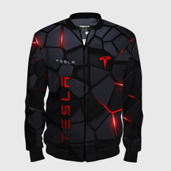 Мужской бомбер 3D Tesla - плиты с эффектом свечения