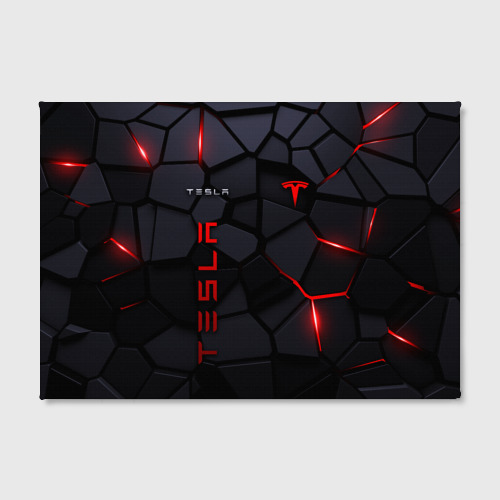 Холст прямоугольный Tesla - плиты с эффектом свечения, цвет 3D печать - фото 2