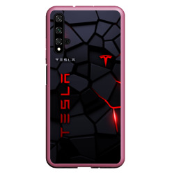 Чехол для Honor 20 Tesla - плиты с эффектом свечения