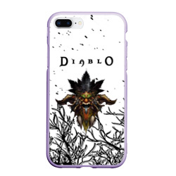 Чехол для iPhone 7Plus/8 Plus матовый Diablo demon 2023