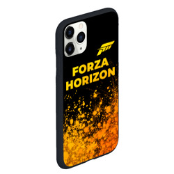 Чехол для iPhone 11 Pro Max матовый Forza Horizon - gold gradient посередине - фото 2
