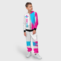 Детский костюм 3D Saints Row neon gradient style по-вертикали - фото 2