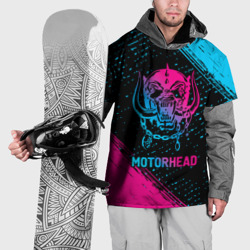 Накидка на куртку 3D Motorhead - neon gradient