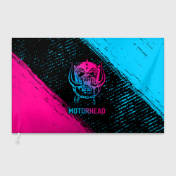 Флаг 3D Motorhead - neon gradient