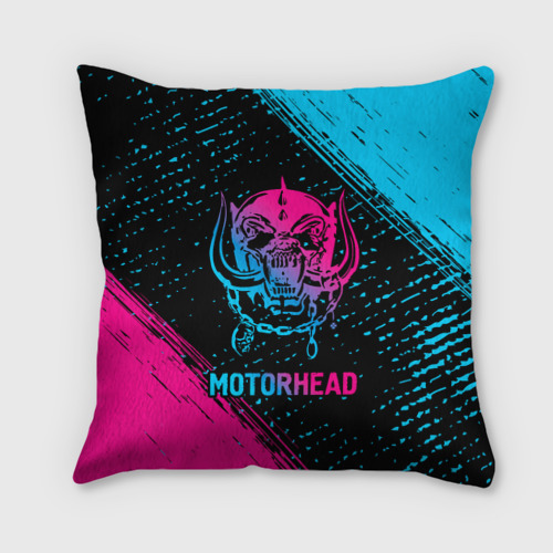 Подушка 3D Motorhead - neon gradient