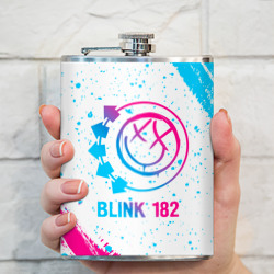 Фляга Blink 182 neon gradient style - фото 2