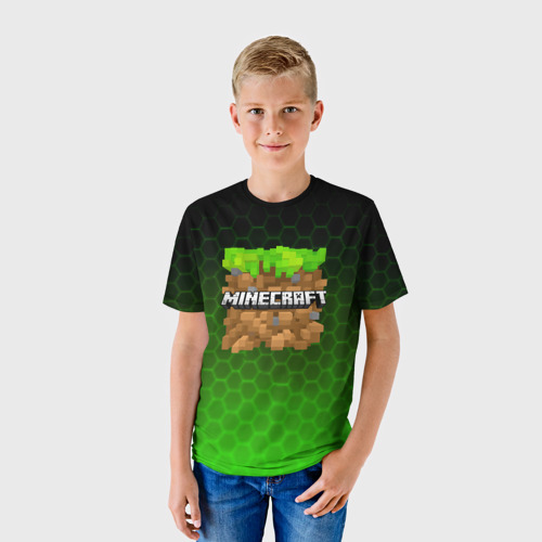 Детская футболка 3D Minecraft game 2023, цвет 3D печать - фото 3