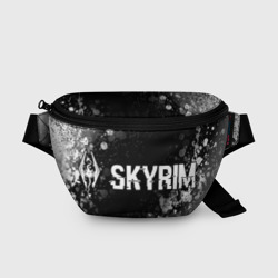 Skyrim glitch на темном фоне по-горизонтали – Поясная сумка 3D с принтом купить