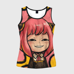 Женская майка 3D Аня Форджер лицо крупное