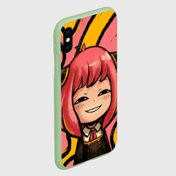 Чехол для iPhone XS Max матовый Аня Форджер лицо крупное - фото 2