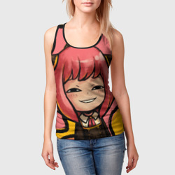 Женская майка 3D Аня Форджер лицо крупное - фото 2