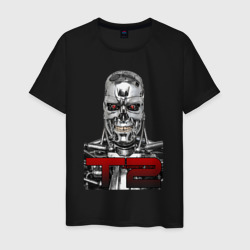 Мужская футболка хлопок Terminator 2 T800