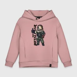 Детское худи Oversize хлопок Vault - Snake solid