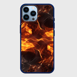 Дым  и огонь – Чехол для iPhone 14 Pro Max с принтом купить