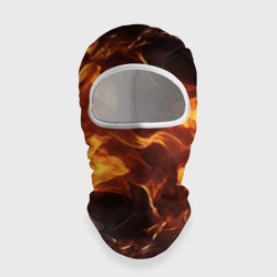 Дым  и огонь – Балаклава 3D с принтом купить