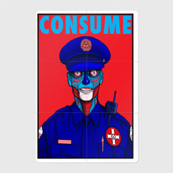 Магнитный плакат 2Х3 They are among us - consume 