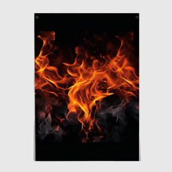Постер Огонь   и   дым