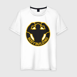 Body building – Мужская футболка хлопок с принтом купить со скидкой в -20%