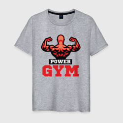 Sport power gym – Мужская футболка хлопок с принтом купить со скидкой в -20%