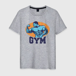 Iron gym – Мужская футболка хлопок с принтом купить со скидкой в -20%