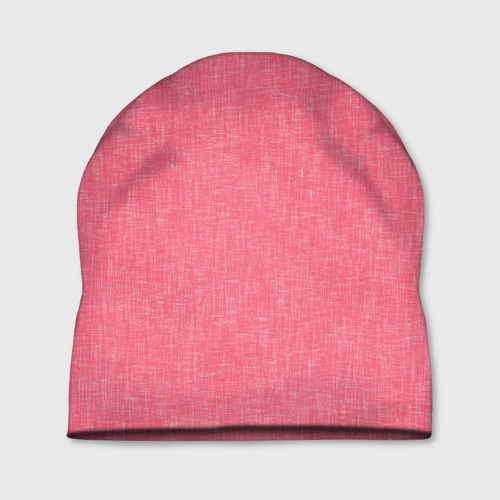 Шапка 3D Пылкий розовый текстура ткань