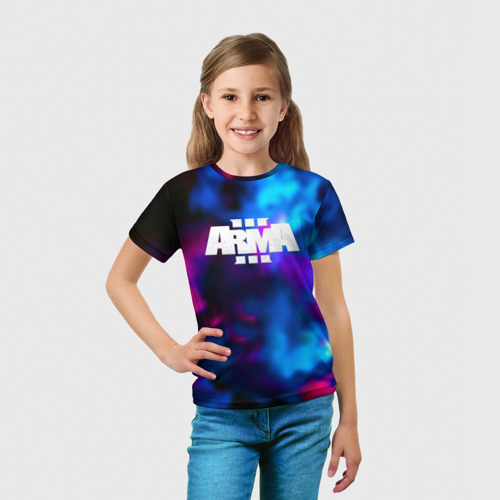 Детская футболка 3D Арма 3, цвет 3D печать - фото 5