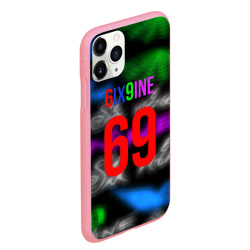 Чехол для iPhone 11 Pro Max матовый 6ix9ine rap - фото 2