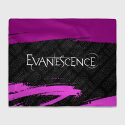 Плед 3D Evanescence rock legends по-горизонтали